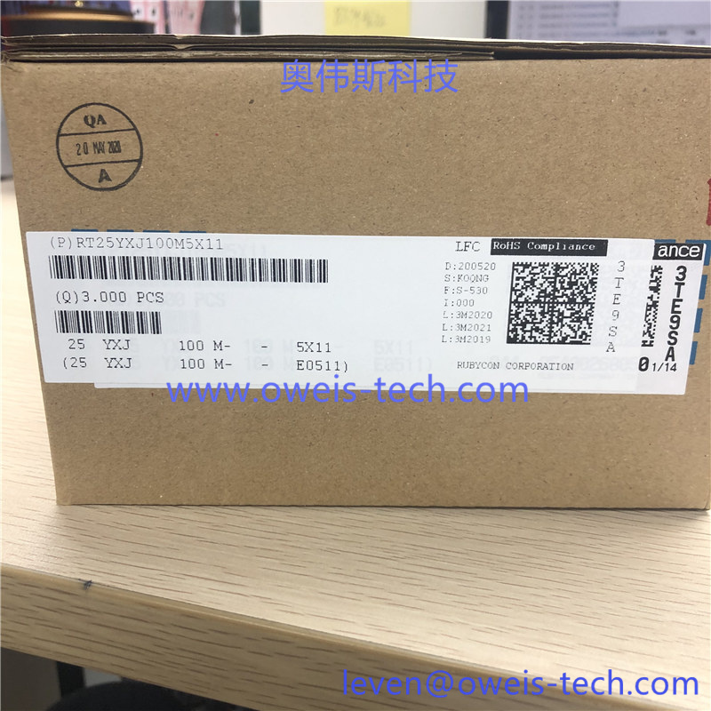 100UF-25V-20% 511 -奥伟斯科技
