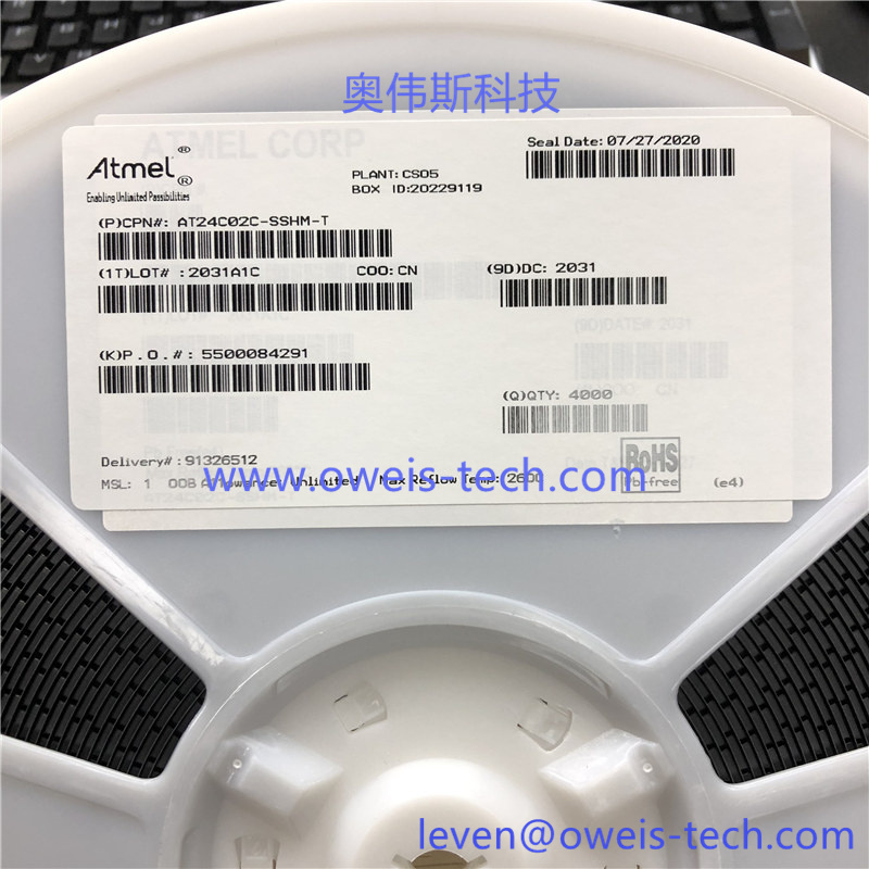 AT24C02C-SSHM-T  奥伟斯科技