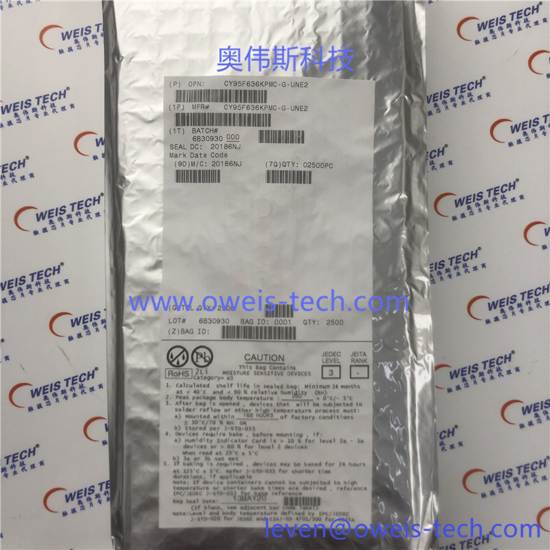 CY95F636KPMC-G-UNE2  2018+  奥伟斯科技