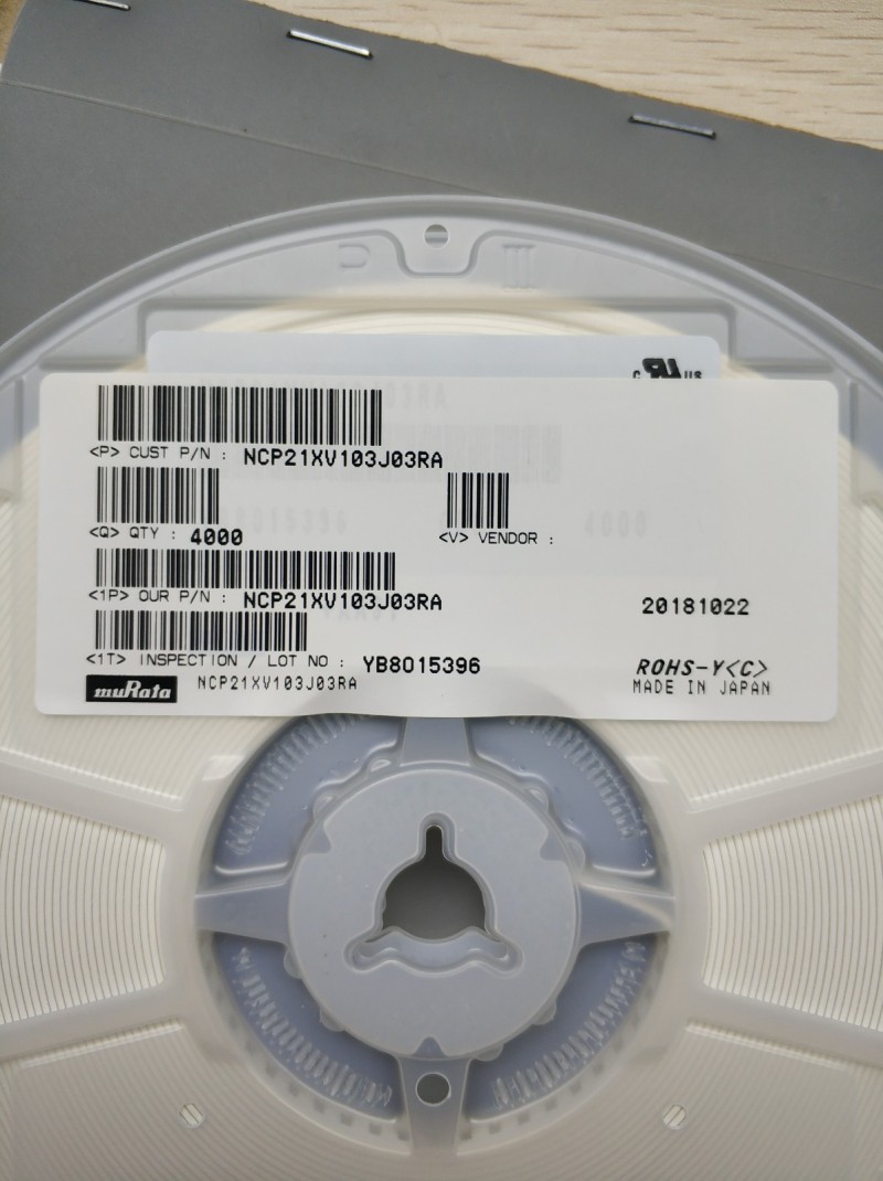 奥伟斯科技 NCP21XV103J03RA MURATA