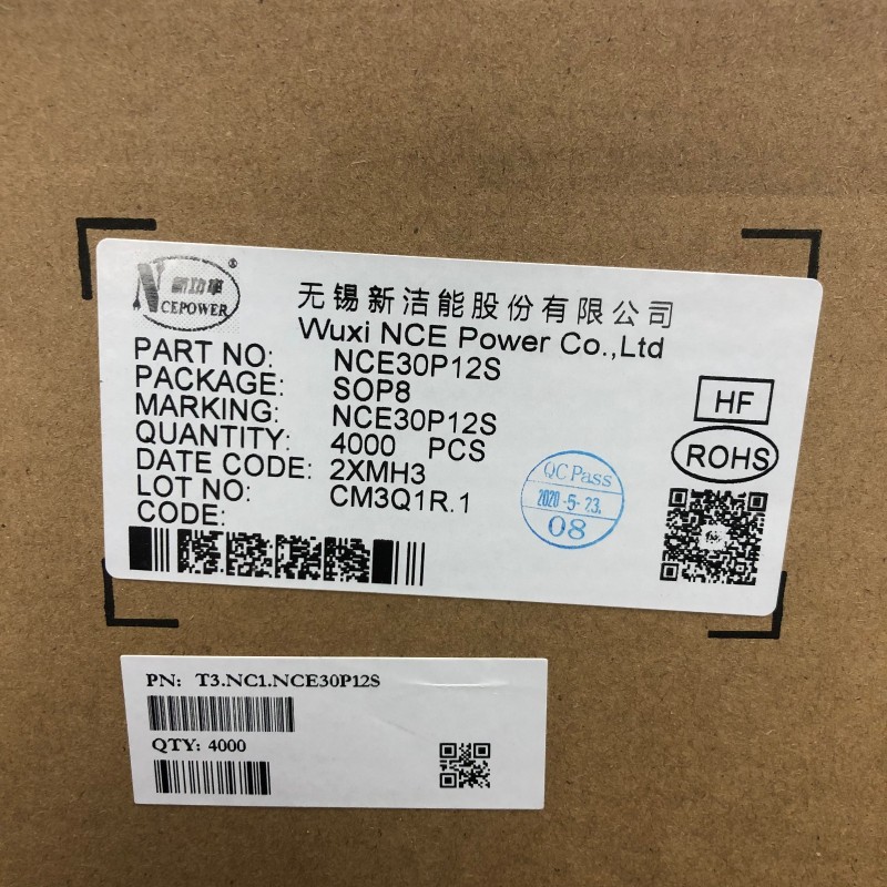 奥伟斯科技 NCE30P12S NCE