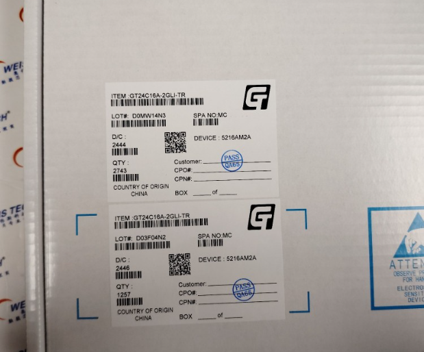 GT24C16A-2GLI-TR 聚辰EEPROM GIANTEC代理商奥伟斯