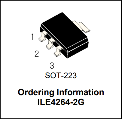汽车级LDO ILE4264-2G替代TLE4264-2G
